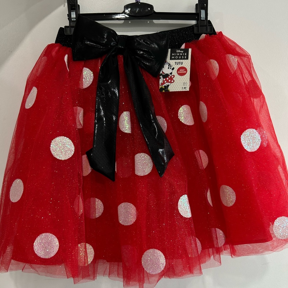Red Minnie Mouse tutu